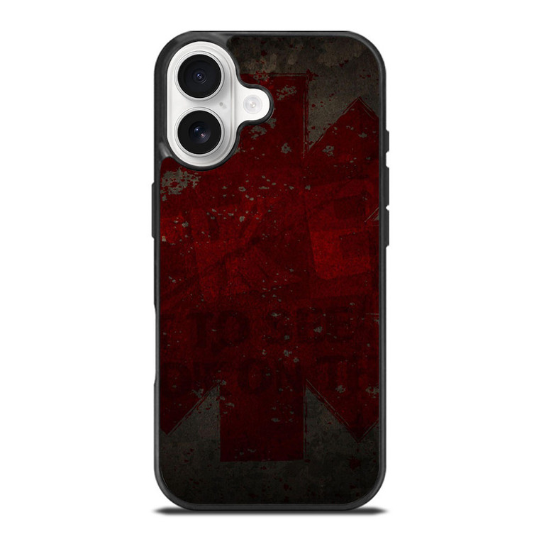 RED HOT CHILI PEPPERS LOGO iPhone 17 Case Cover RED HOT CHILI PEPPERS LOGO iPhone 17 Case Cover