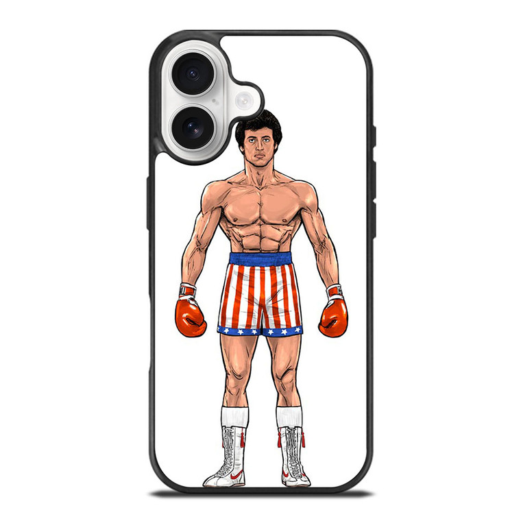 ROCKY BALBOA CARTOON iPhone 17 Case Cover ROCKY BALBOA CARTOON iPhone 17 Case Cover