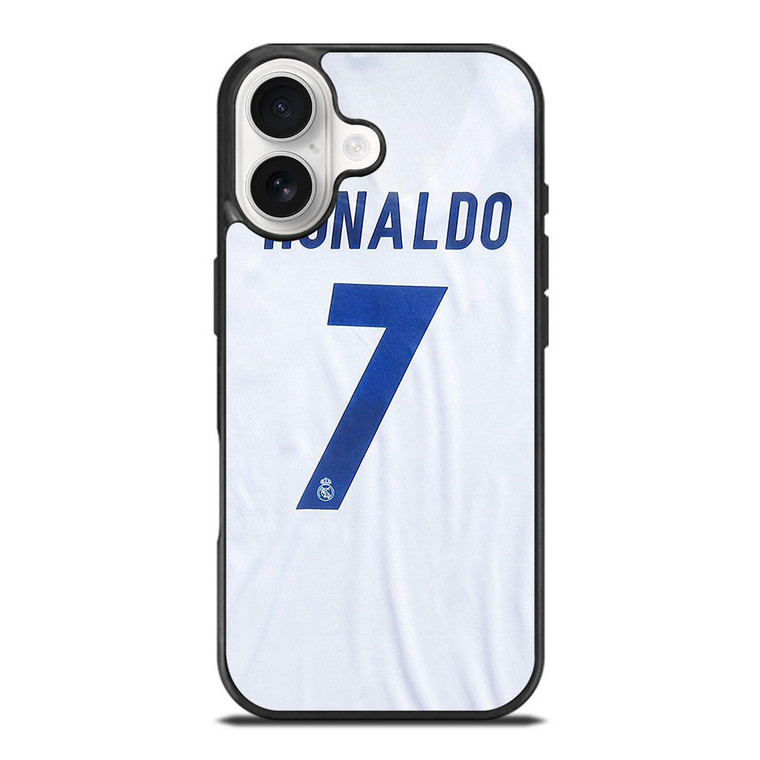 RONALDO CR7 JERSEY REAL MADRID iPhone 17 Case Cover