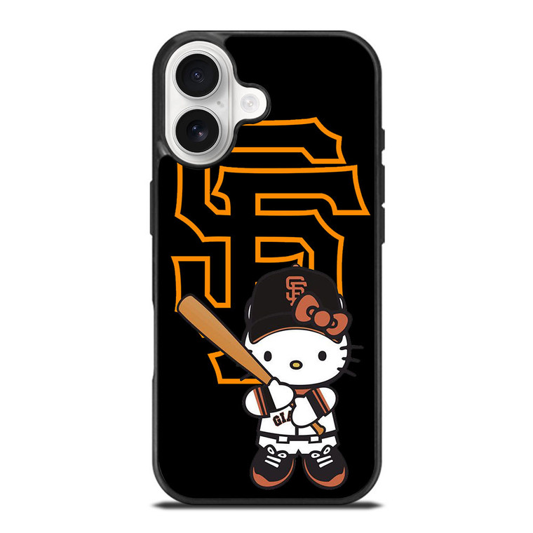 SAN FRANCISCO GIANTS HELLO KITTY iPhone 17 Case Cover SAN FRANCISCO GIANTS HELLO KITTY iPhone 17 Case Cover