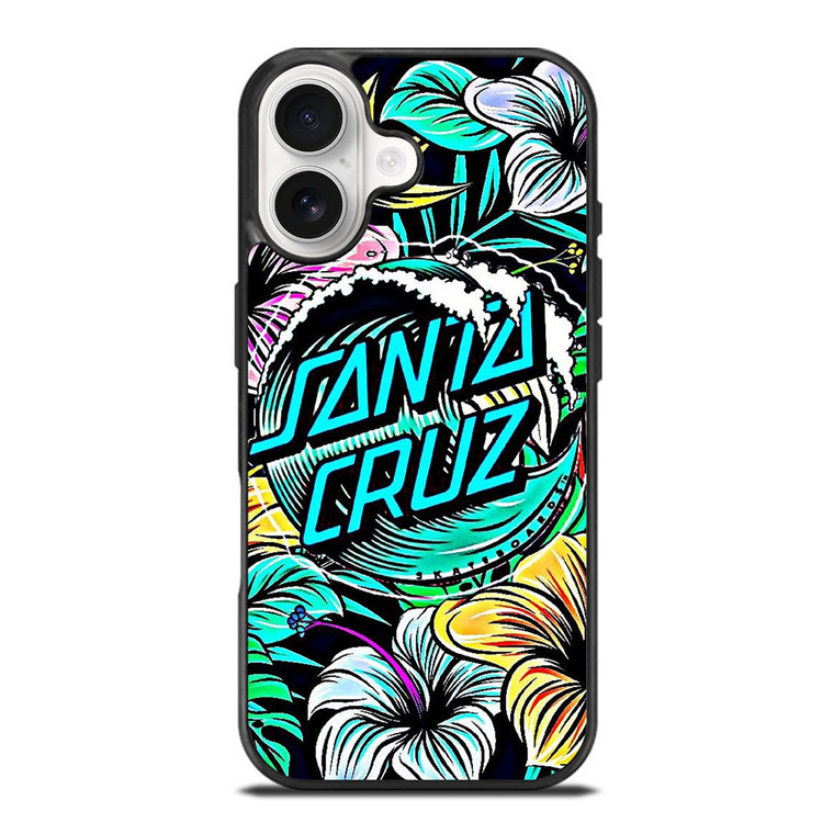 SANTA CRUZ SKATEBOARDS TROPICAL iPhone 17 Case Cover