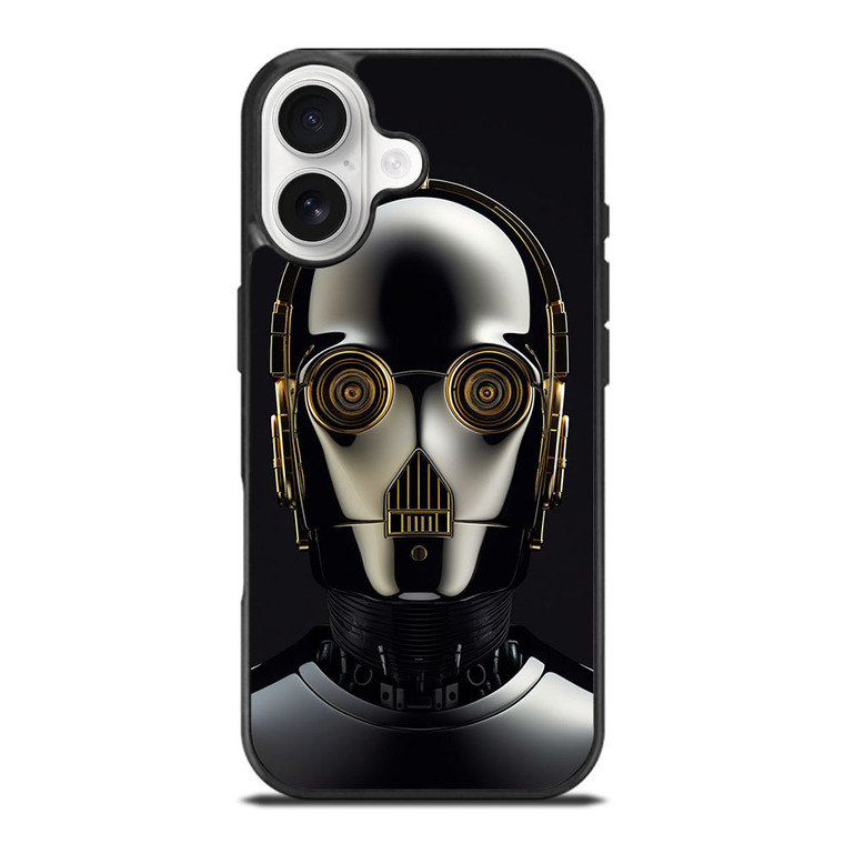 STAR WARS DROID C-3PO FACE iPhone 17 Case Cover