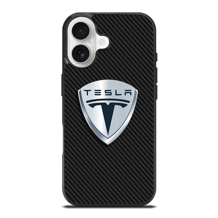 TESLA MOTORS EMBLEM CARBON iPhone 17 Case Cover TESLA MOTORS EMBLEM CARBON iPhone 17 Case Cover