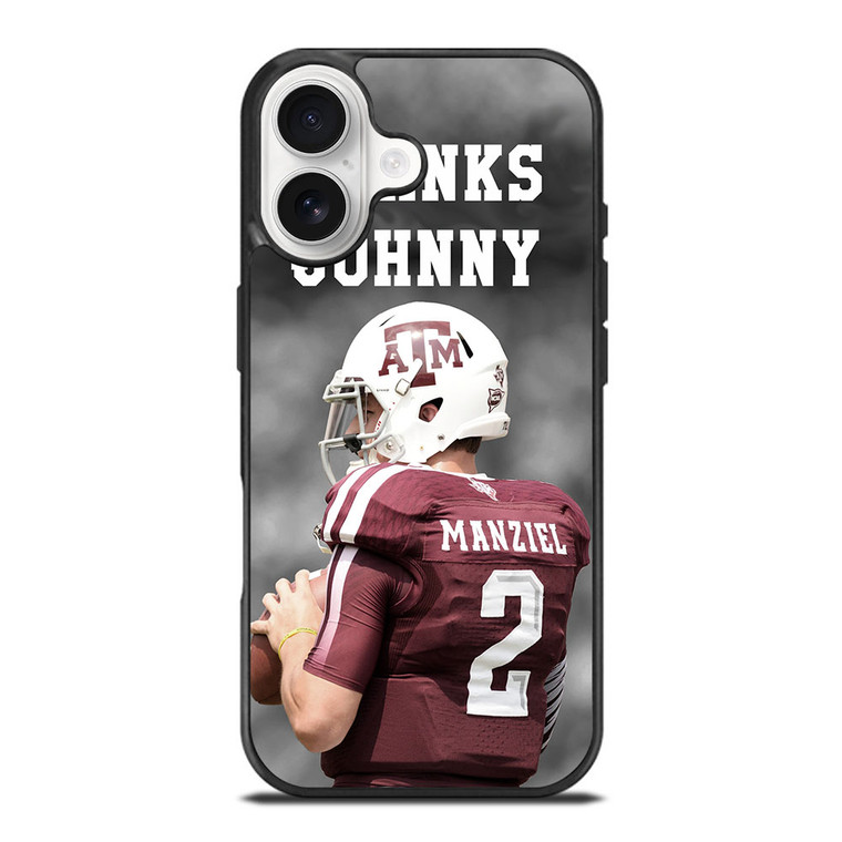 Texas A&M THANKS JOHNNY iPhone 17 Case Cover Texas A&M THANKS JOHNNY iPhone 17 Case Cover