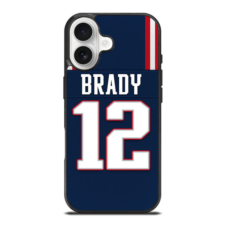 TOM BRADY NEW ENGLAND PATRIOTS 12 JERSEY iPhone 17 Case Cover TOM BRADY NEW ENGLAND PATRIOTS 12 JERSEY iPhone 17 Case Cover