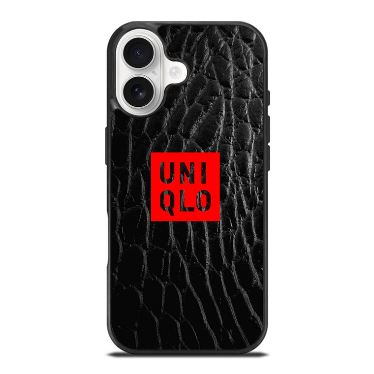 UNIQLO LOGO SNAKE SKIN iPhone 17 Case Cover