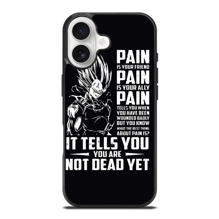 VEGETA QUOTE DRAGON BALL 2 iPhone 17 Case Cover VEGETA QUOTE DRAGON BALL 2 iPhone 17 Case Cover