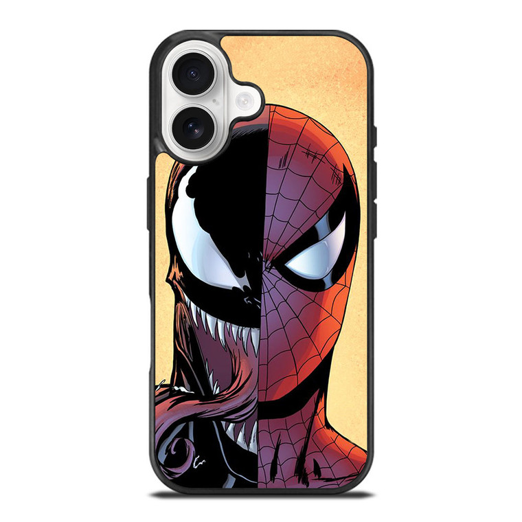 VENOM VS SPIDERMAN FACE iPhone 17 Case Cover VENOM VS SPIDERMAN FACE iPhone 17 Case Cover