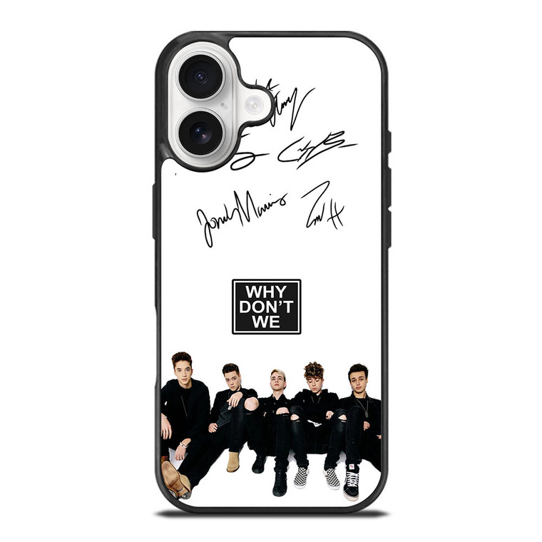 WHY DON'T WE SIGNATURE iPhone 17 Case Cover WHY DON'T WE SIGNATURE iPhone 17 Case Cover