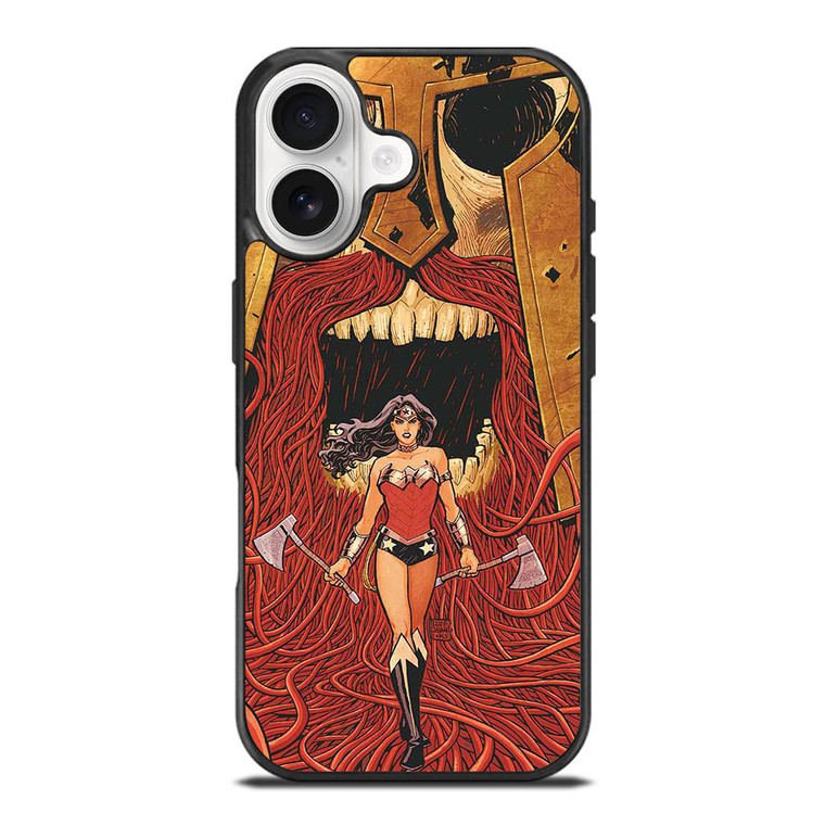 WONDER WOMAN CARTOON iPhone 17 Case Cover