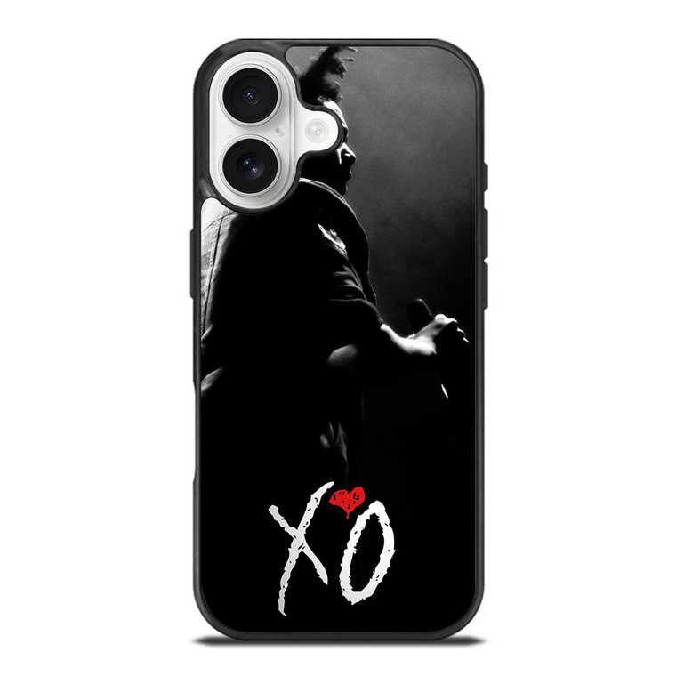 XO THE WEEKND LOGO BLACK WHITE iPhone 17 Case Cover