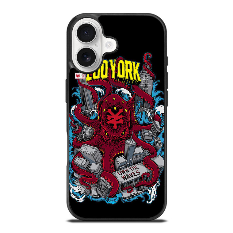 ZOO YORK LOGO OCTOPUS iPhone 17 Case Cover ZOO YORK LOGO OCTOPUS iPhone 17 Case Cover