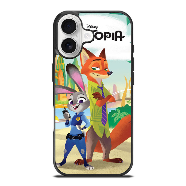 ZOOTOPIA JUDY AND NICK Disney iPhone 17 Case Cover ZOOTOPIA JUDY AND NICK Disney iPhone 17 Case Cover