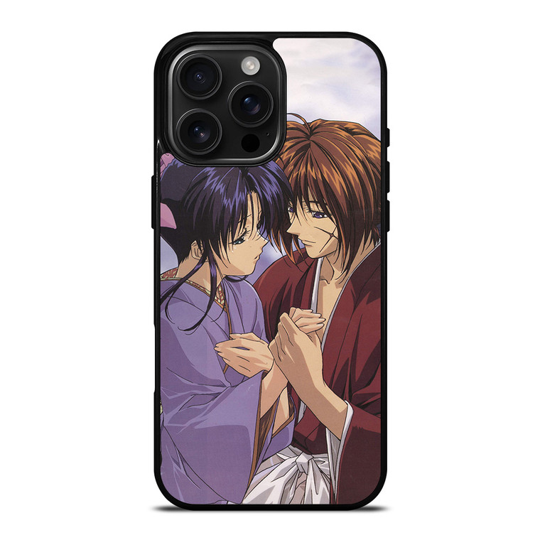 SAMURAI X RUROUNI KENSHIN AND KAORU iPhone 16 Pro Max Case Cover