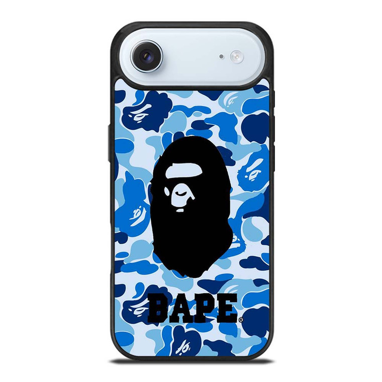 BATHING APE BAPE CAMO BLUE iPhone Air Case Cover