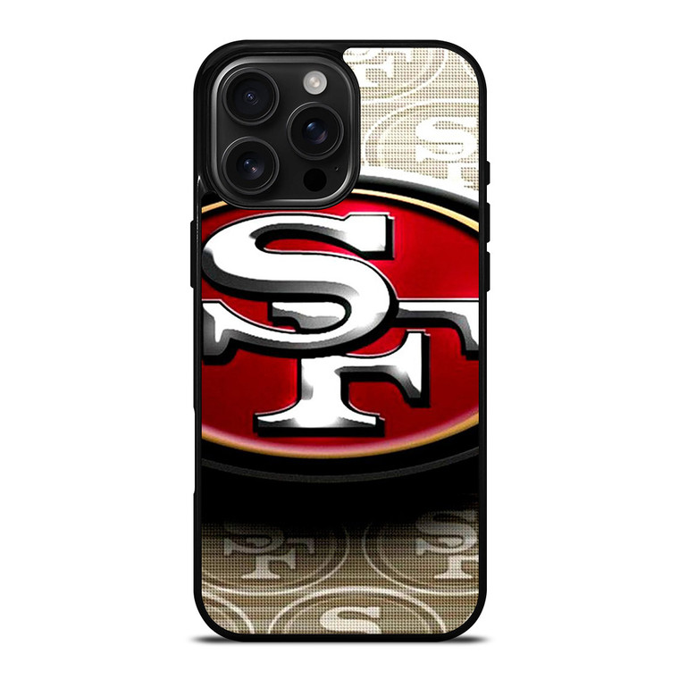 SAN FRANCISCO 49ERS LOGO FOOTBALL TEAM ICON iPhone 16 Pro Max Case Cover