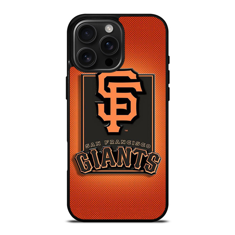 SAN FRANCISCO GIANTS LOGO BASEBALL EMBLEM iPhone 16 Pro Max Case Cover