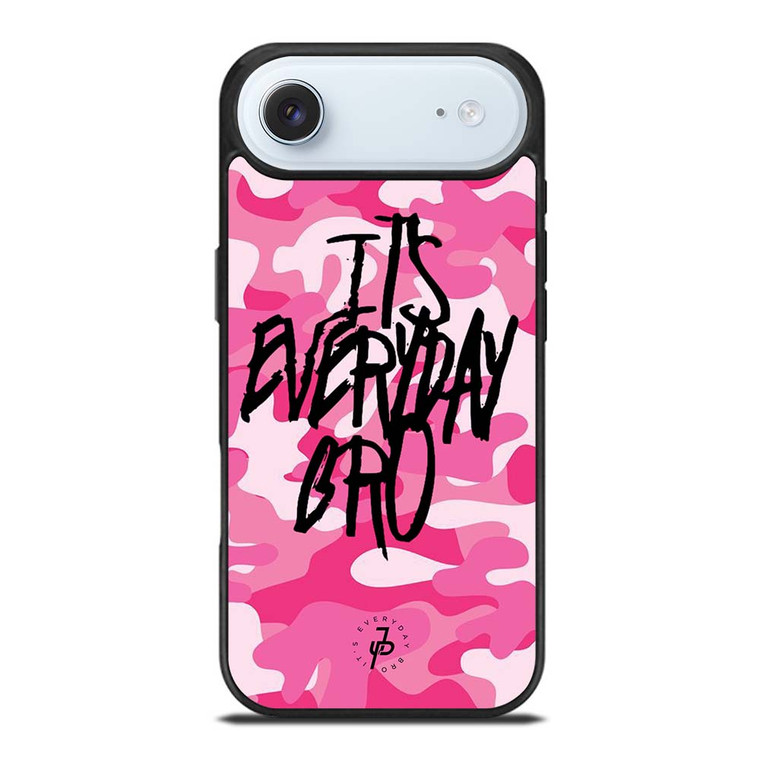 CAMO PINK JAKE PAUL EVERYDAY BRO iPhone Air Case Cover CAMO PINK JAKE PAUL EVERYDAY BRO iPhone Air Case Cover