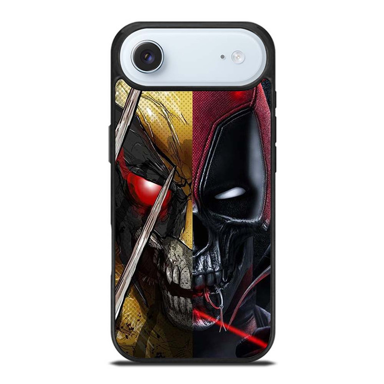 DEADPOOL X WOLVERINE SKULL ICON iPhone Air Case Cover