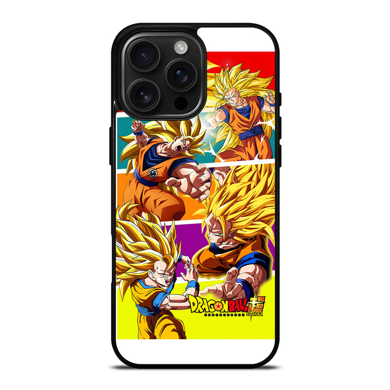 SON GOKU DRAGON BALL SAIYAN 3 iPhone 16 Pro Max Case Cover