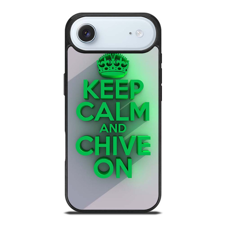 KEEP CALM AND CHIVE ON 2 iPhone Air Case Cover KEEP CALM AND CHIVE ON 2 iPhone Air Case Cover