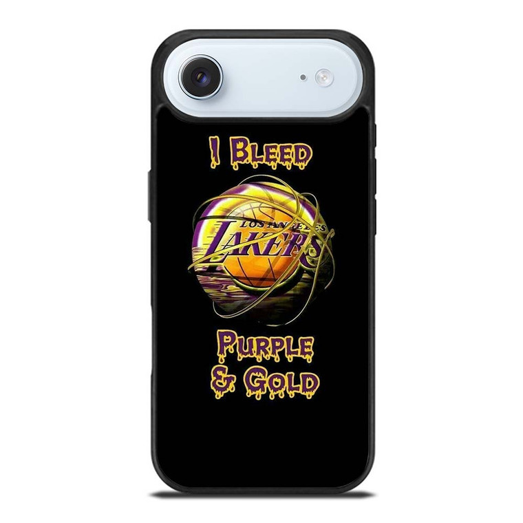 LA LAKERS NBA PURPLE AND GOLD iPhone Air Case Cover LA LAKERS NBA PURPLE AND GOLD iPhone Air Case Cover