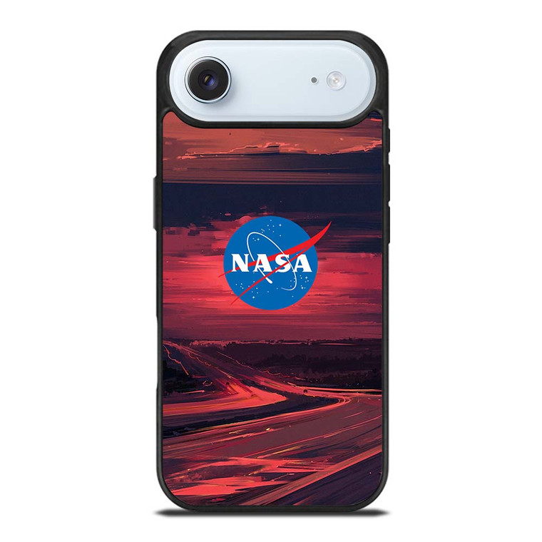 NASA LOGO SUNSET iPhone Air Case Cover NASA LOGO SUNSET iPhone Air Case Cover