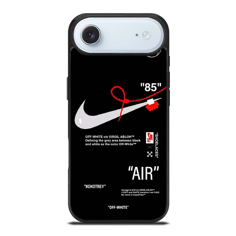 NIKE AIR JORDAN OFF WHITE BLACK KOKOTREY iPhone Air Case Cover