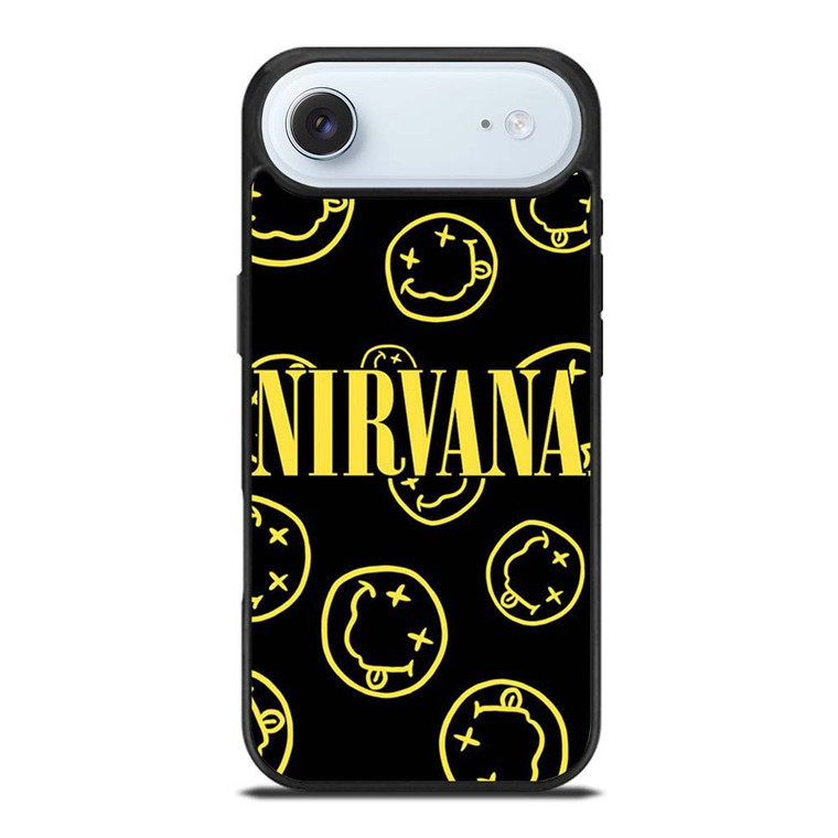 NIRVANA SMILEY COLLAGE iPhone Air Case Cover NIRVANA SMILEY COLLAGE iPhone Air Case Cover