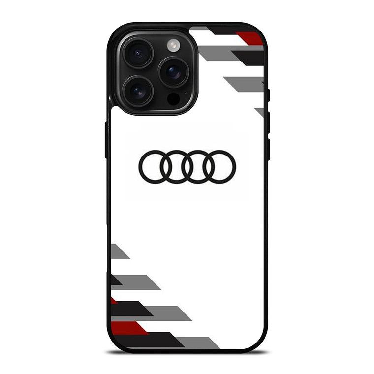 AUDI CAR LOGO ICON iPhone 16 Pro Max Case Cover
