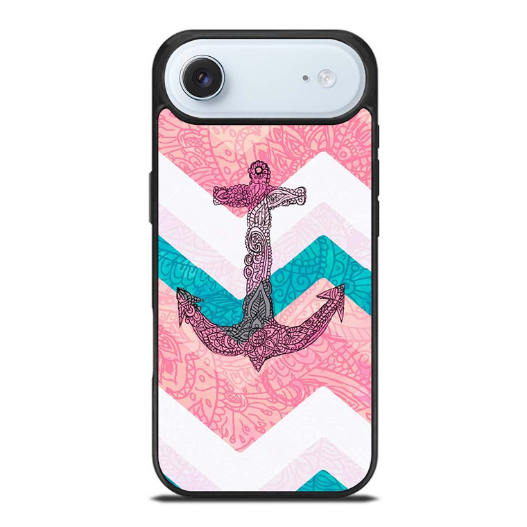 PAISLEY TRIBAL NAUTICAL ANCHOR iPhone Air Case Cover PAISLEY TRIBAL NAUTICAL ANCHOR iPhone Air Case Cover