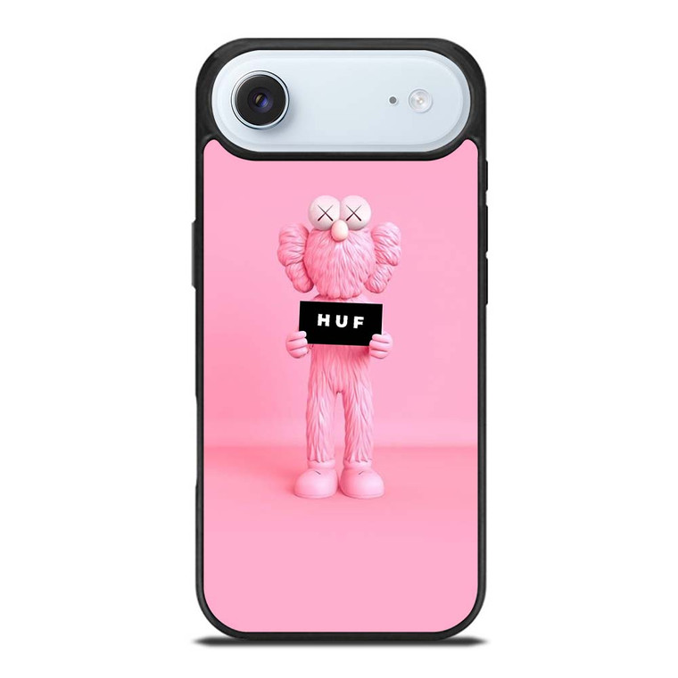 PINK KAWS X HUF STREETWEAR iPhone Air Case Cover PINK KAWS X HUF STREETWEAR iPhone Air Case Cover