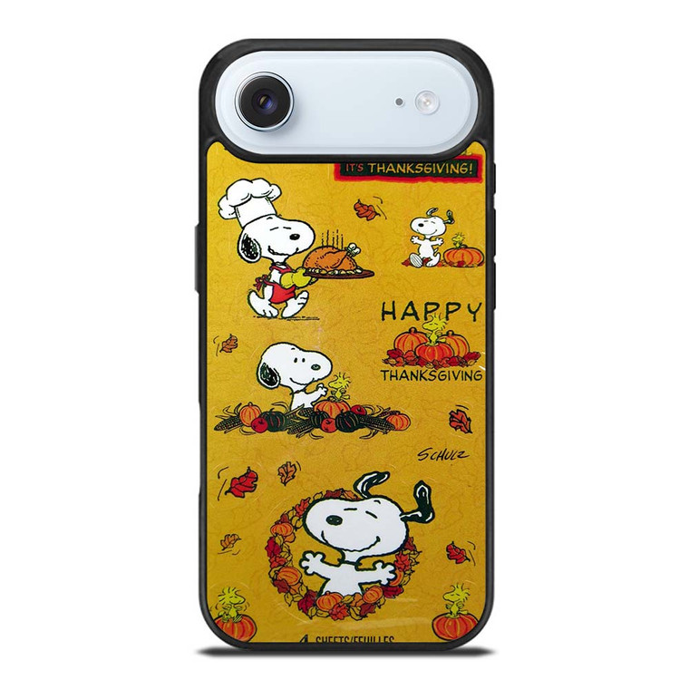 SNOOPY THE PEANUTS THANKSGIVING iPhone Air Case Cover