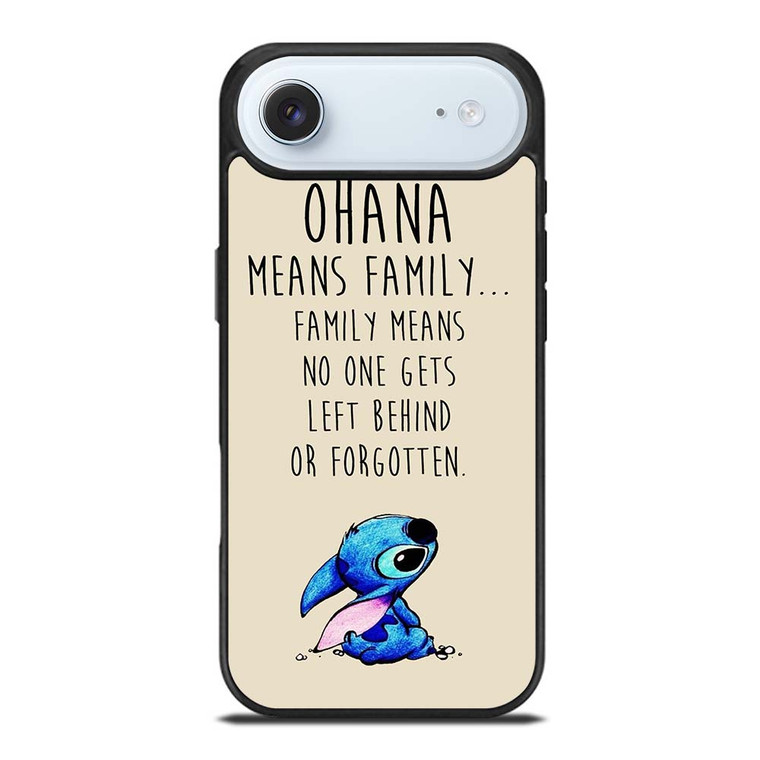 STITCH LILLO OHANA FAMILY QUOTES iPhone Air Case Cover