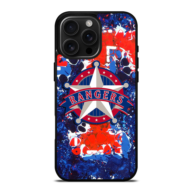 TEXAS RANGERS BASEBALL iPhone 16 Pro Max Case Cover