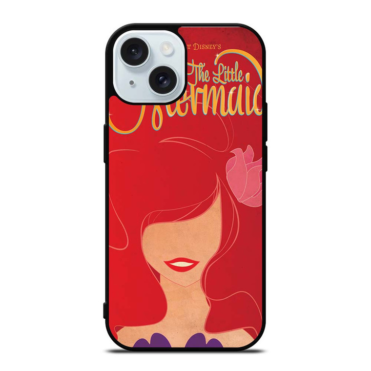 ARIEL THE LITTLE MERMAID DISNEY iPhone 15 Case Cover