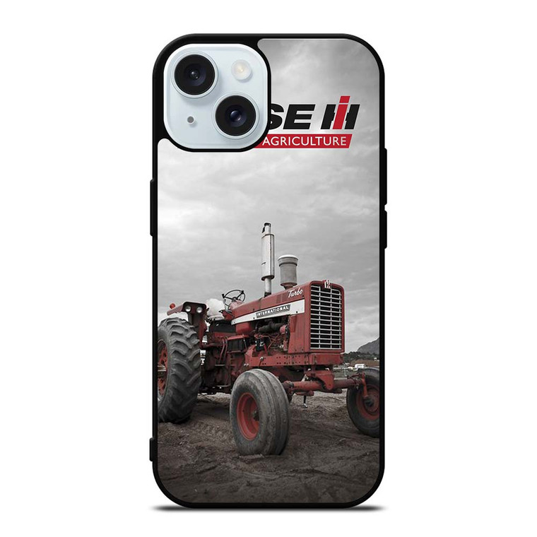 CASE IH INTERNATIONAL HARVESTER TRACTOR iPhone 15 Case Cover CASE IH INTERNATIONAL HARVESTER TRACTOR iPhone 15 Case Cover