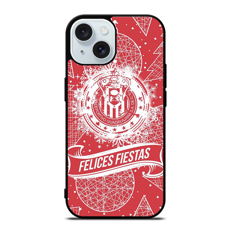 CHIVAS DE GUADALAJARA FOOTBALL iPhone 15 Case Cover