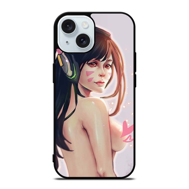 D.VA OVERWATCH ECCHI iPhone 15 Case Cover D.VA OVERWATCH ECCHI iPhone 15 Case Cover