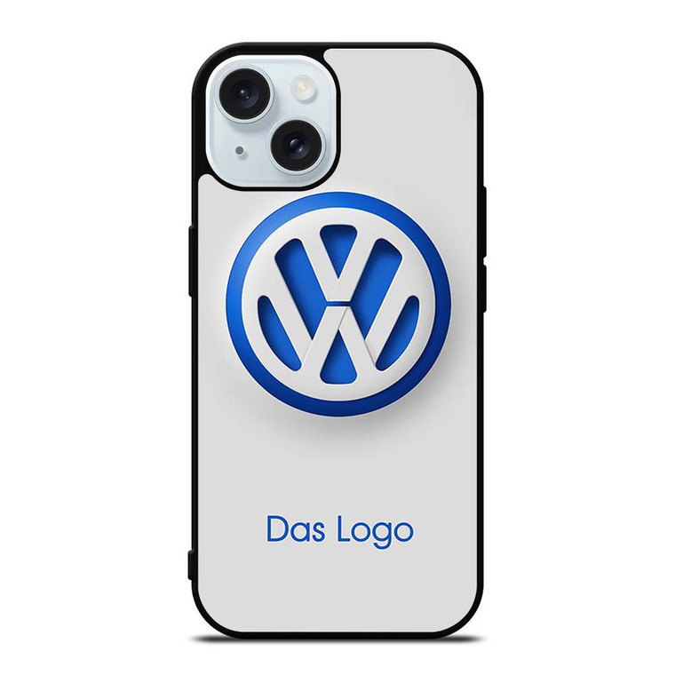 DAS LOGO VW VOLKSWAGEN iPhone 15 Case Cover DAS LOGO VW VOLKSWAGEN iPhone 15 Case Cover
