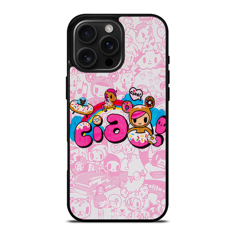 TOKIDOKI DONUTELLA UNICORNO CIAO iPhone 16 Pro Max Case Cover