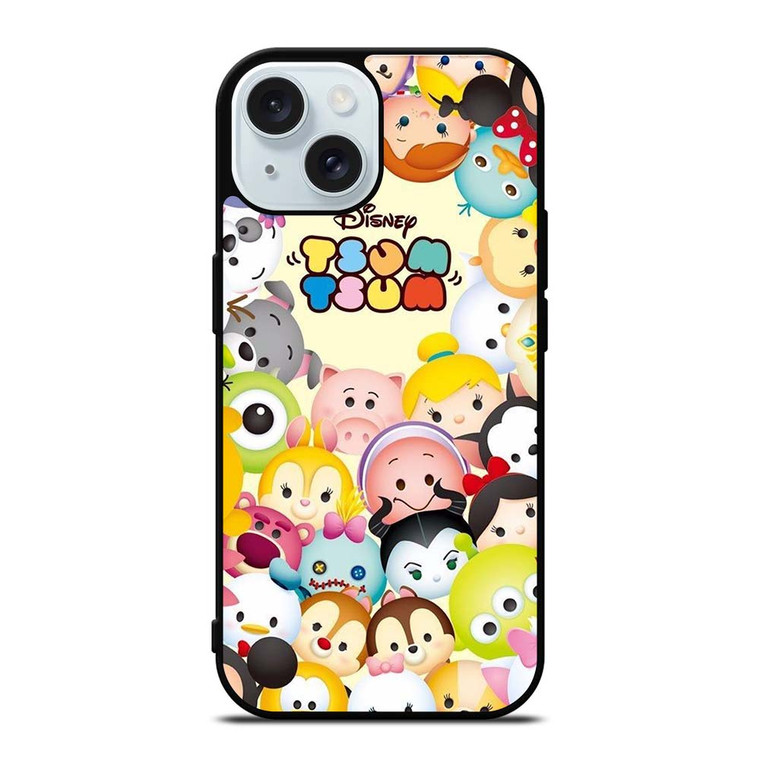 DISNEY TSUM TSUM iPhone 15 Case Cover DISNEY TSUM TSUM iPhone 15 Case Cover