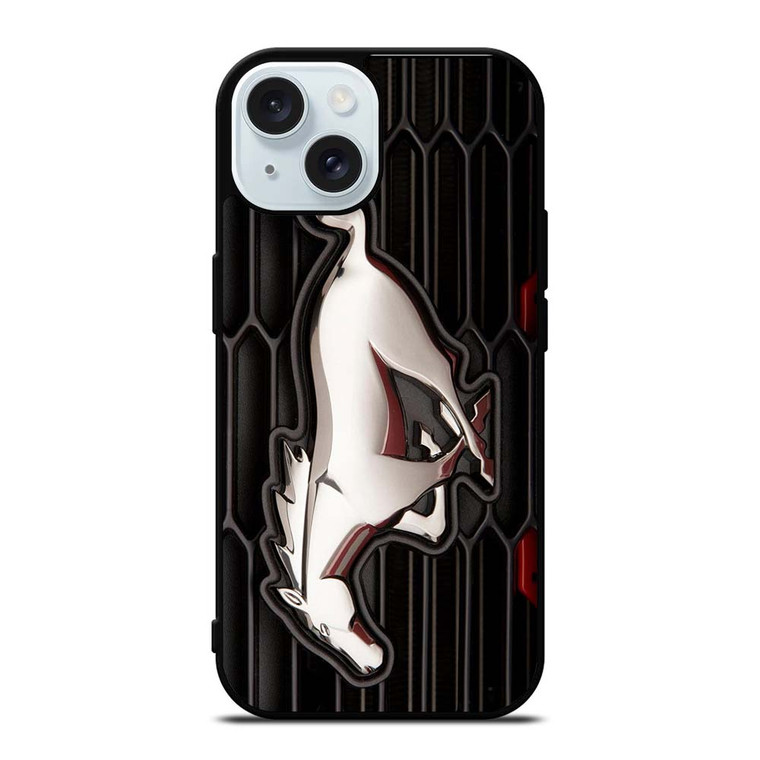 FORD MUSTANG GT LOGO iPhone 15 Case Cover