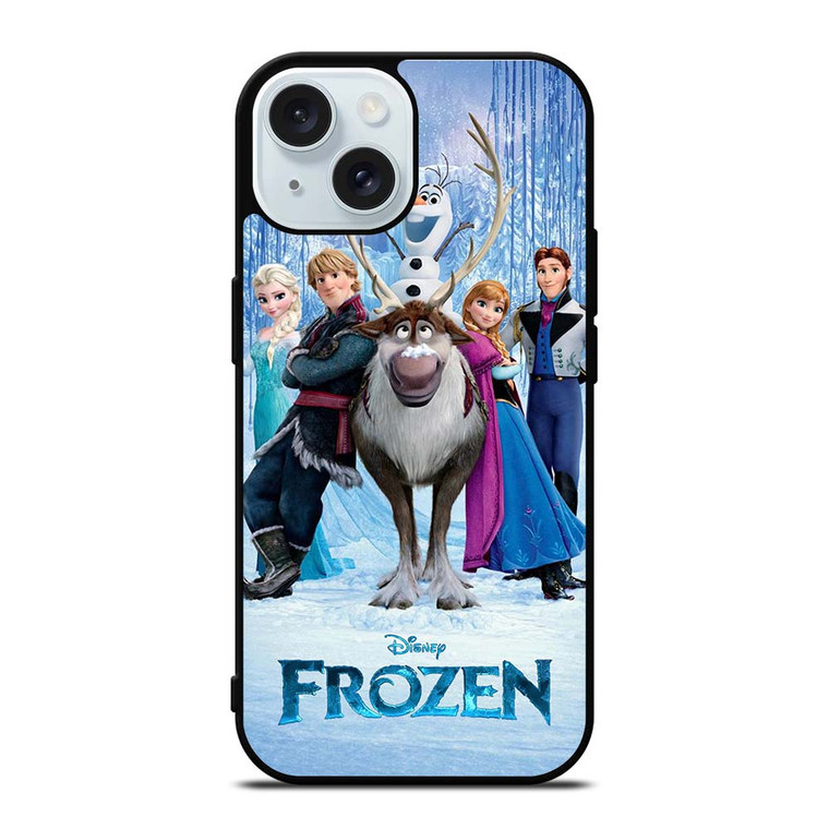 FROZEN DISNEY CARACTER iPhone 15 Case Cover FROZEN DISNEY CARACTER iPhone 15 Case Cover