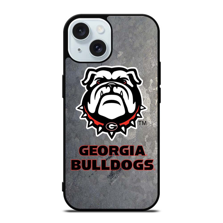 GEORGIA BULLDOGS UGA 2 iPhone 15 Case Cover