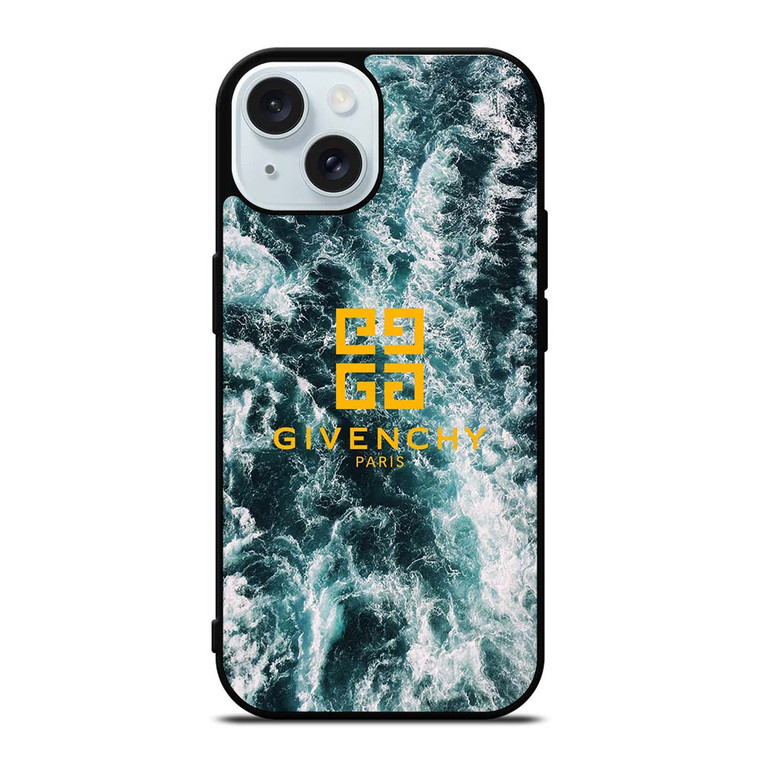 GIVENCHY PARIS MARBLE WAVE iPhone 15 Case Cover