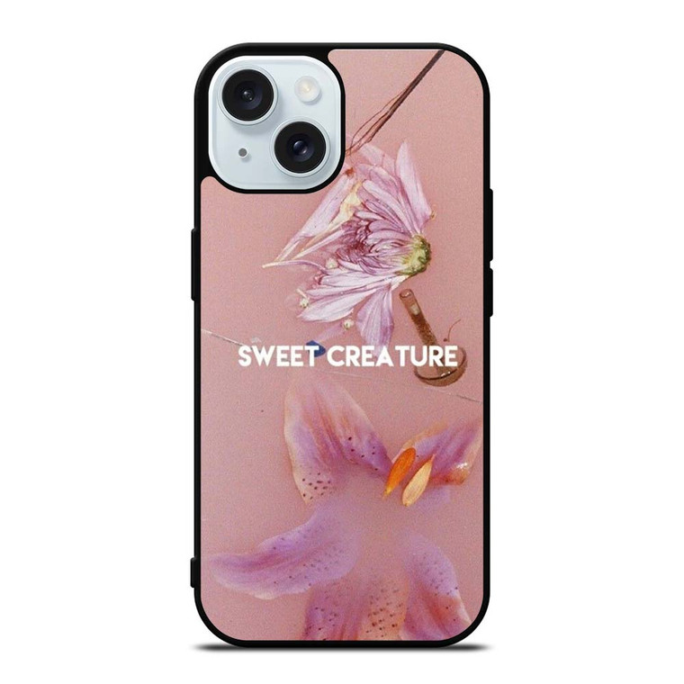 HARRY STYLES FLOWERS SWEET CREATURE iPhone 15 Case Cover HARRY STYLES FLOWERS SWEET CREATURE iPhone 15 Case Cover