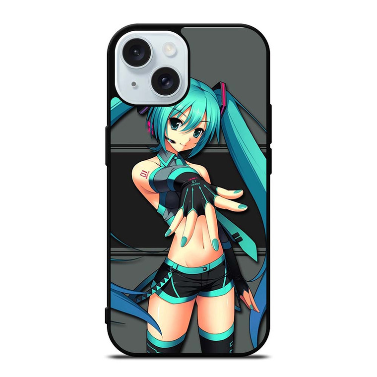 HATSUNE MIKU VOCALOID iPhone 15 Case Cover HATSUNE MIKU VOCALOID iPhone 15 Case Cover