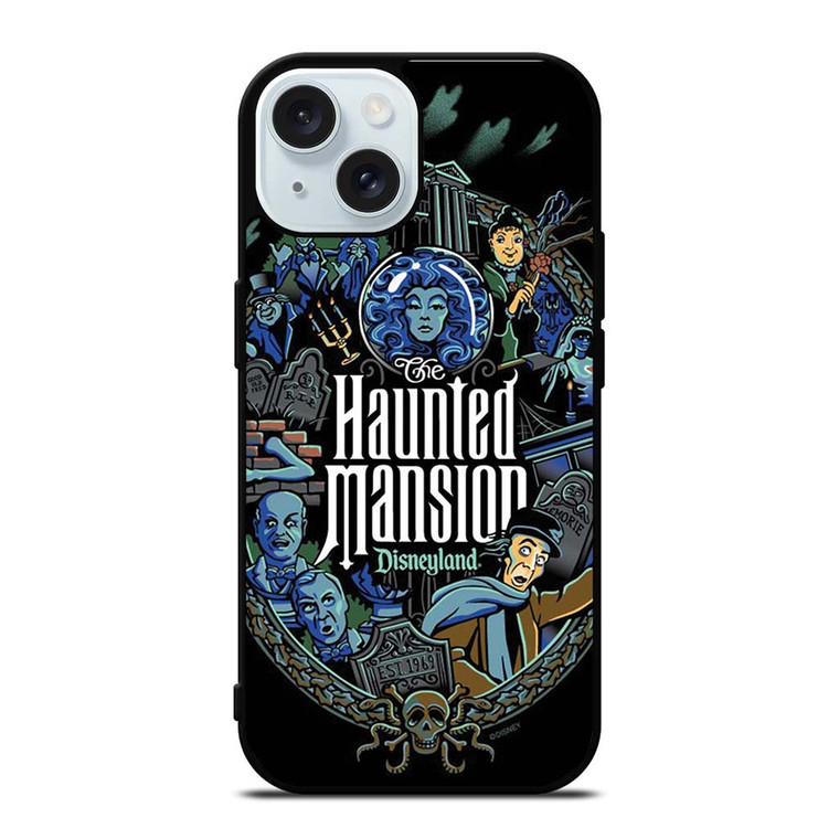 HAUNTED MANSION DISNEYLAND iPhone 15 Case Cover HAUNTED MANSION DISNEYLAND iPhone 15 Case Cover