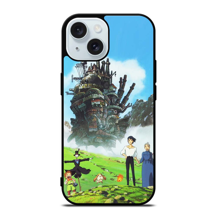 HOWL'S MOVING CASTLE iPhone 15 Case Cover HOWL'S MOVING CASTLE iPhone 15 Case Cover